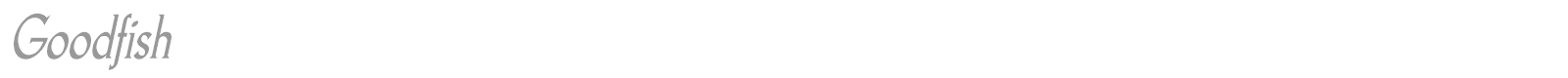Goodfish font preview